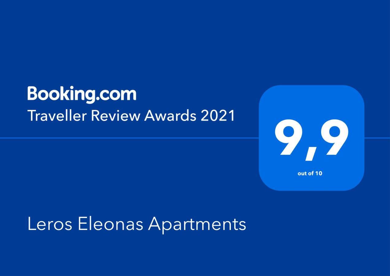 Leros Eleonas Apartments Alinda  Exteriér fotografie